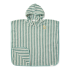 Детско Плажно Пончо Little Dutch Seashells and Stripes Surf Blue