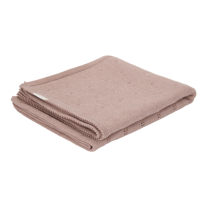 Бебешко Плетено Одеяло Little Dutch Pure Pink Blush 70 x 100 cm