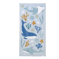 Детска Плажна Кърпа Little Dutch Ocean Dreams Blue