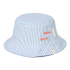 Двустранна Шапка за Слънце Little Dutch Stripes Ocean Blue - размер 3