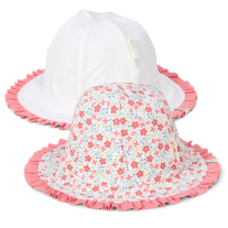 Двустранна Шапка за Слънце Little Dutch Sunny Flowers Multi Colour - размер 3