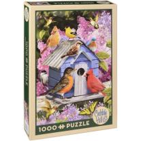 Cobble Hill Пъзел от 1000 части - Пролетна къщичка за птици