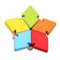 Дървена играчка цвете с огледало Classic World