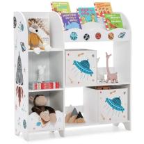 Детски Органайзер за книжки и играчки Costway