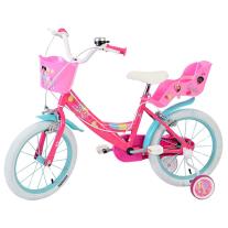 Велосипед с помощни колела E&L Company Barbie 16 инча