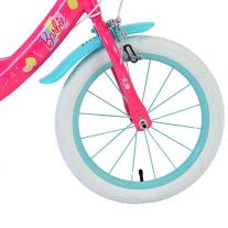 Велосипед с помощни колела E&L Company Barbie 16 инча