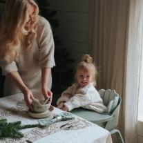 Възглавница за Столче за Хранене Elodie, Mineral Green