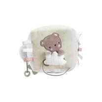 Плюшено кубче Kikka Boo Dream Big Beige