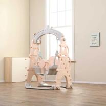 Бебешка пластмасова люлка Feelkids розова