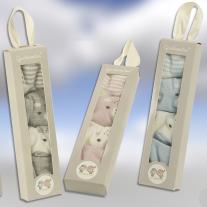 Чорапи 4 чифта сини 0-3 мес.Gamberritos 