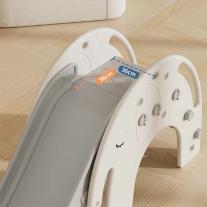 Детска пързалка с баскетболен кош Слонче Feelkids сива