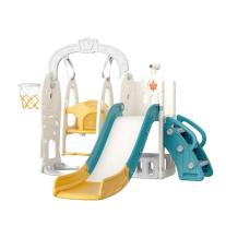 Детска пързалка с люлка 5 в 1 Feelkids Castle