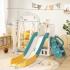 Детска пързалка с люлка 5 в 1 Feelkids Castle