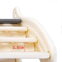 Комбинирана детска етажерка за книги и играчки Feelkids жълта