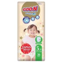 Бебешки пелени-гащички 36 бр. Goo.N Premium Soft 12-17кг