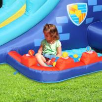 Батут замък с пързалка HAPPY HOP 400x280x265