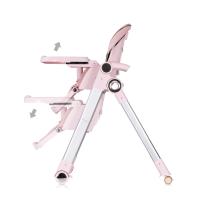 Стол за хранене/люлка Chipolino SUPER CHEF розов