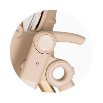 Стол за хранене/люлка Chipolino SUPER CHEF тирамису