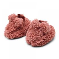 Teddy Пантофки с Ушички Little Dutch Pink Blush 3-9 месеца