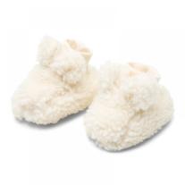 Teddy Пантофки с Ушички Little Dutch Off White 0-3 месеца