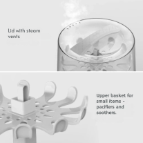 Парен стерилизатор за 6 шишета Nuvita Sterieasy