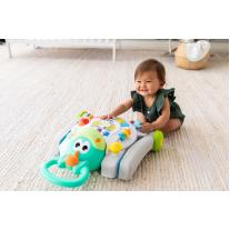 Интерактивна играчка, Infantino, 3 в 1 Проходилка и маса конче, Бяла