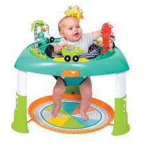 2 в 1 образователна бебешка маса с 360° седалка, Infantino, 75 x 75 x 67.5 см