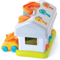 Бебешка играчка, Infantino, B Kids, Сортер гараж