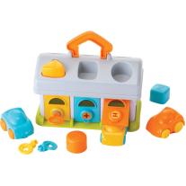 Бебешка играчка, Infantino, B Kids, Сортер гараж