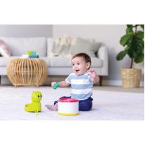 Играчка за дърпане 3 в 1, Infantino, Охлюв