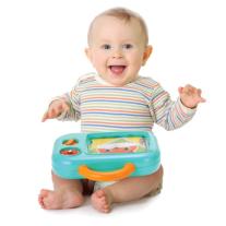 Интерактивна играчка, Infantino, B Kids, Музикален телевизор, Син