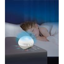 Музикална въртележка с проектор 3в1, Infantino, Екрю