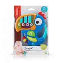 Образователна интерактивна играчка, Infantino, Пиано тукан