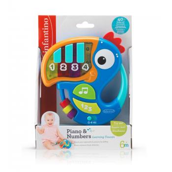 Образователна интерактивна играчка, Infantino, Пиано тукан