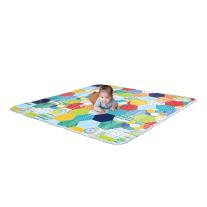 Сгъваема мека постелка от пяна, Infantino, Цветове, 147 x 147 см