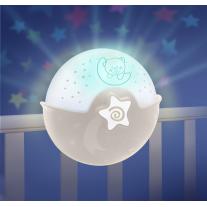 Прожектор с успокояваща светлина 3 в 1, Infantino, Екрю