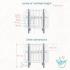 Трансформиращо Легло 5в1 Nika 60x95/60x120см Ingvart Сиво с Бяло
