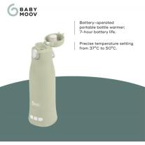 Преносим уред за затопляне Babymoov Moov & Feed Green