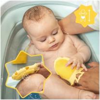 Масажна четка от силикон за премахване на крусти Badabulle 