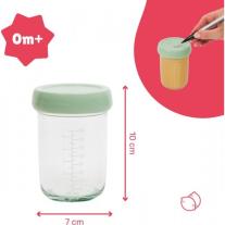 Комплект Стъклени купички за храна Badabulle 2 броя по 220 мл