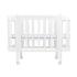 Трансформиращо Легло 5в1 Nika 60x95/60x120см Ingvart White