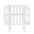 Трансформиращо Легло 5в1 Nika 60x95/60x120см Ingvart White