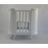 Трансформиращо Легло 4в1 Boho 70х90/70х134см Ingvart White
