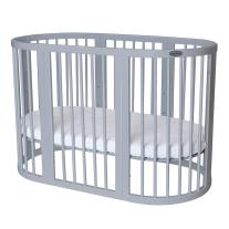 Трансформиращо Легло 9в1 Smart 60x72/60x120/60x168см Ingvart Grey