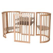 Трансформиращо Легло 9в1 Smart 60x72/60x120/60x168см Ingvart Натурално