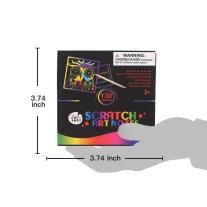 Jarmelo, Творчески комплект, Цветни скреч картинки, 130 бр.