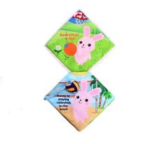 Jollybaby Мека играчка-книжка Bunny - J8152-3
