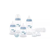 Комплект за хранене NUK First Choice +Perfect Start Temperature Control - 8 части синьо