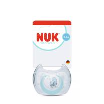 Биберон залъгалка NUK First Choice силикон, 0-6 мес., 1 бр., Водно конче