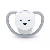 Биберон залъгалка NUK Perfect Match биберон залъгалка, силикон 6-18 мес. 1бр., AIR, Полярна мечка